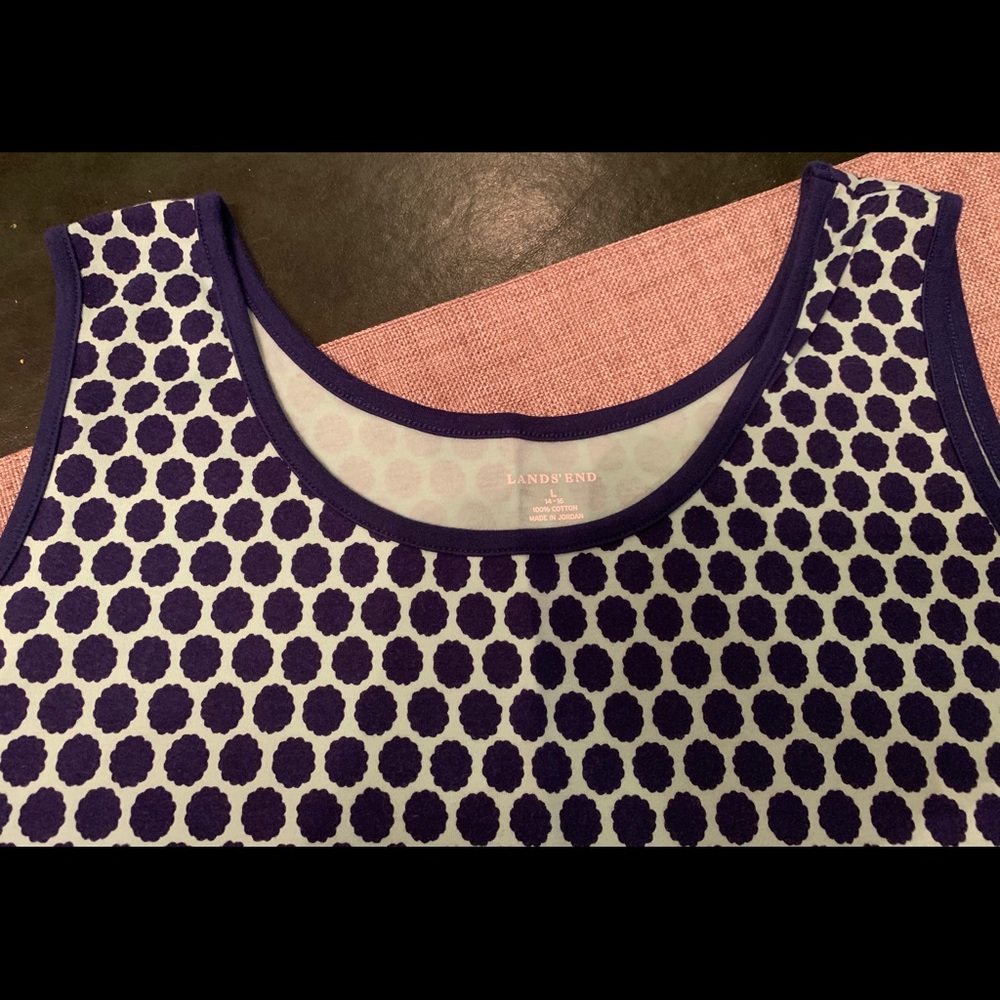 Green and blue tank